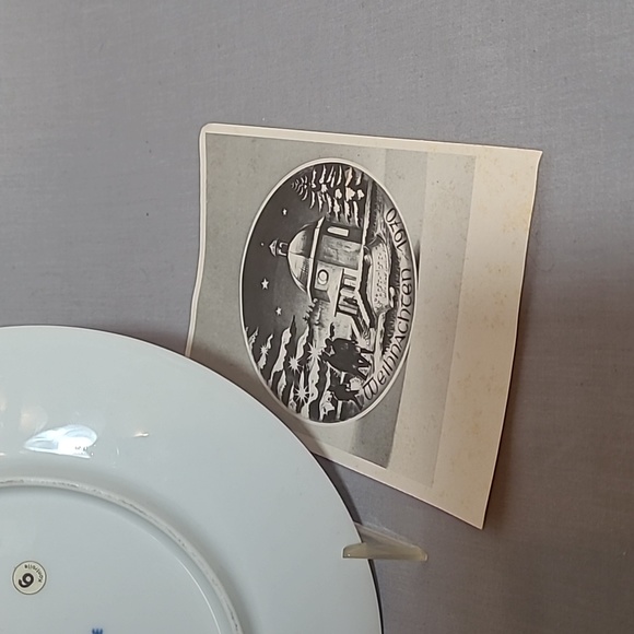 Bareuther Weihnachten 1970 Porcelain Christmas Plate - Picture 5 of 6